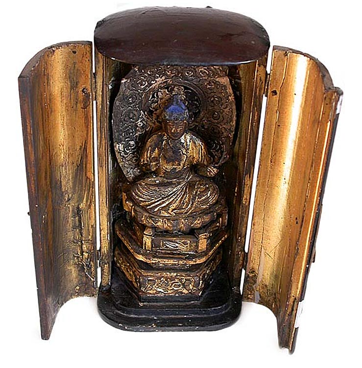 Medicine Buddha Wood Zushi