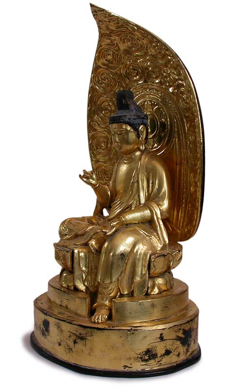 Meiji Wood Kannon Bosatsu