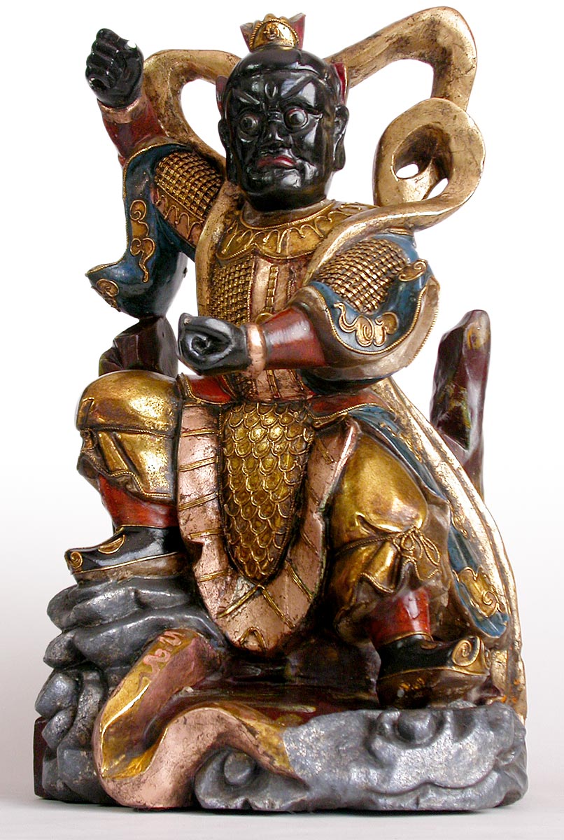 Polychrome Dharmapala