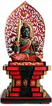 Fudo Myoo Wood Statue