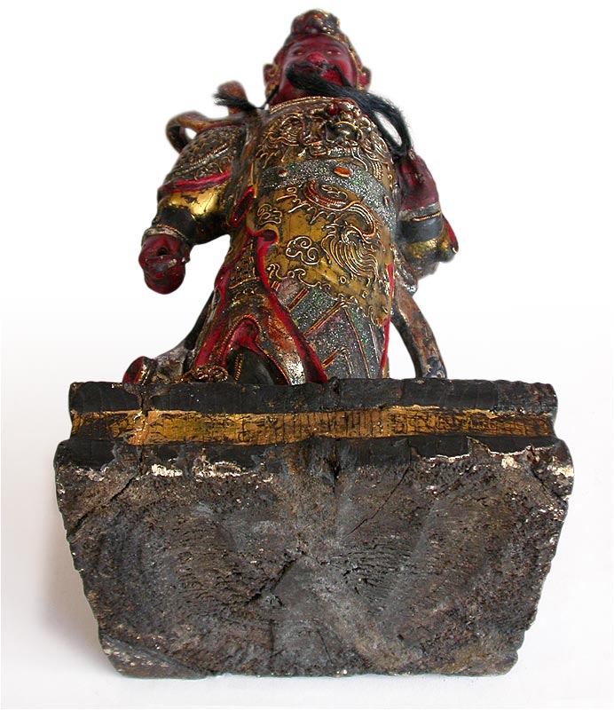 Kuan Yu wood base