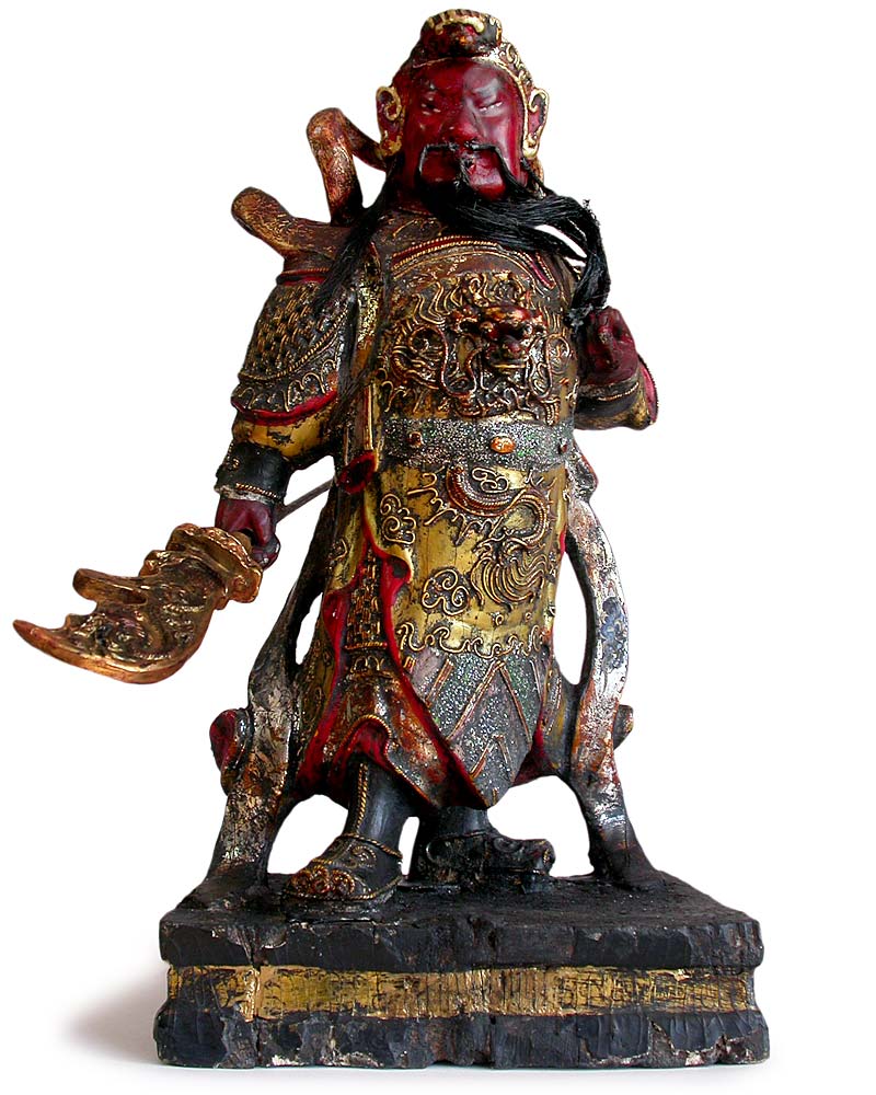Gilt Wood Dharmapala