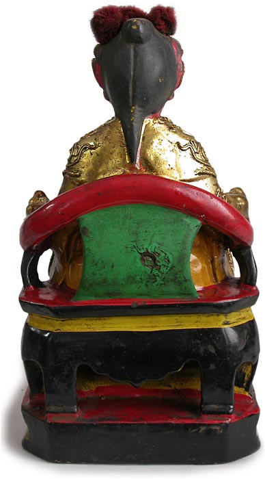 Queen Mother Wood Statue