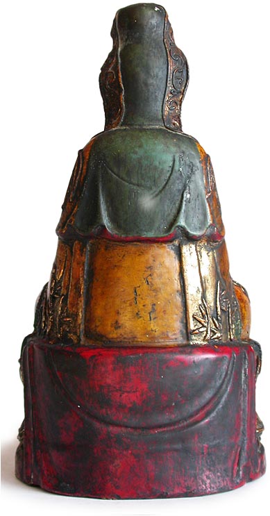 Wood Quan Yin back