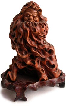 Wood Bodhidharma