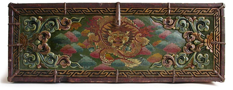 Tibetan Sutra Box front