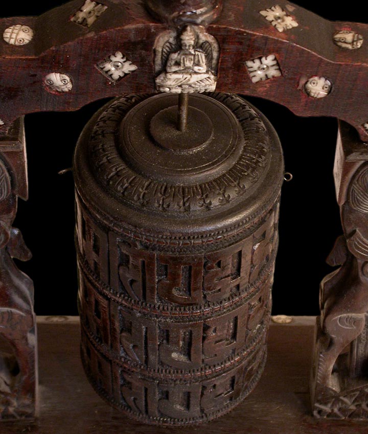 Tibetan Prayer Wheel