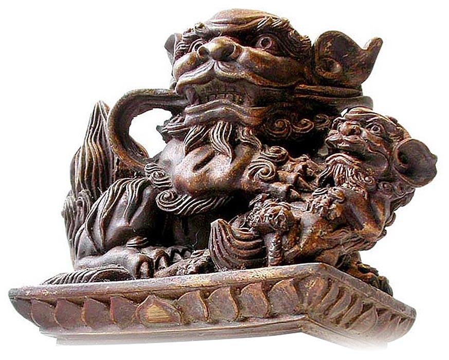 Fu Dogs Lion Pair