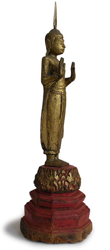 Laos Wood Buddha