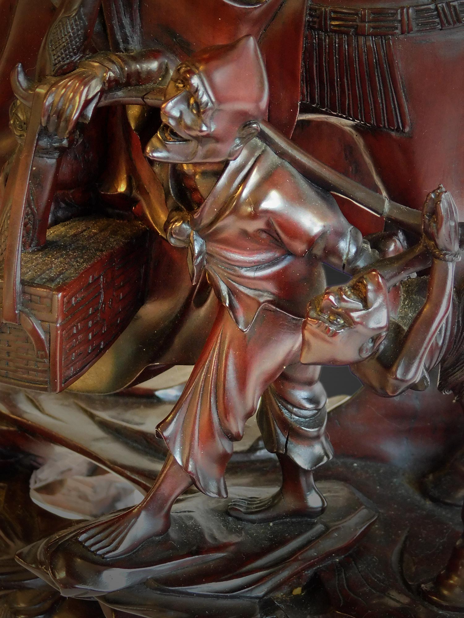 Zhong Kui Shoki close up