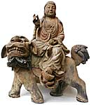 Manjusri on Lion