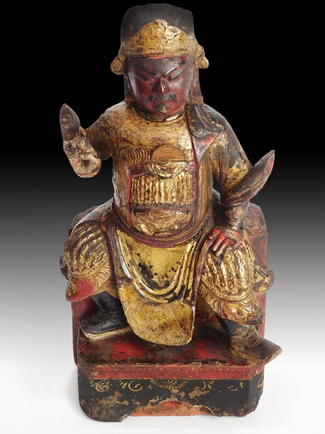 Antique Tsai Shan God of Wealth